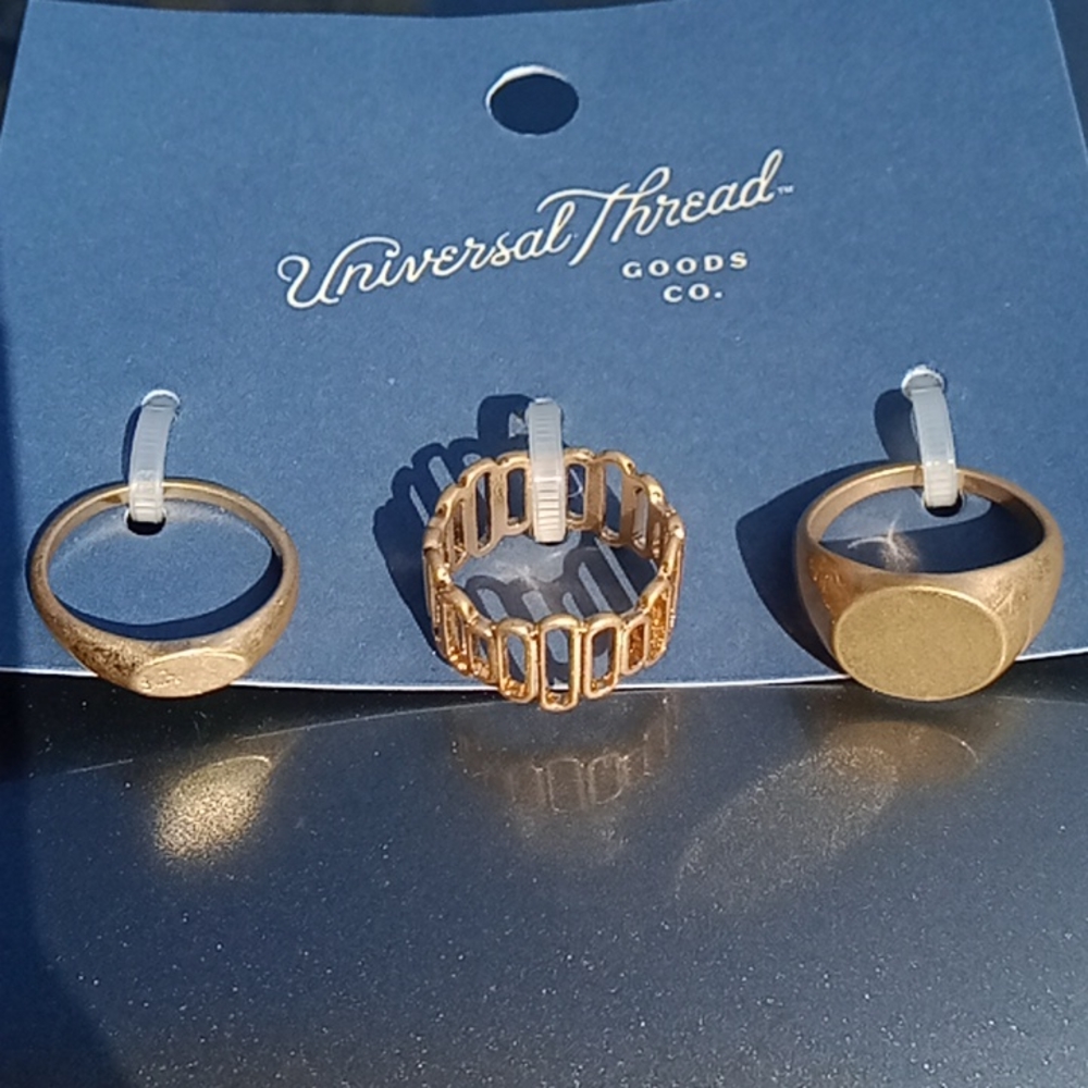 Universal thread fashion rings